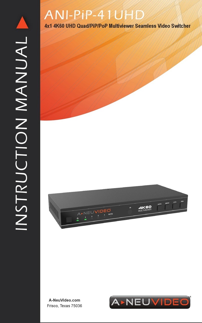 A-Neuvideo ANI-PiP-41UHD instruction manual