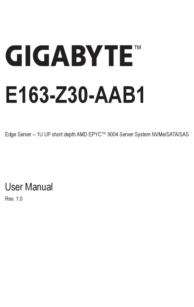Gigabyte E163-Z30-AAB1 user manual