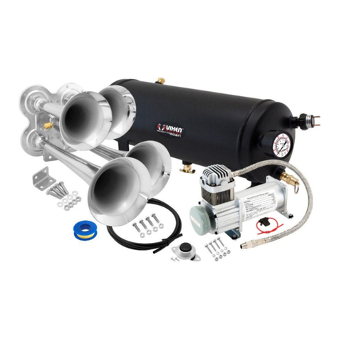 Vixen Horns VXO8115/4114 installation guide