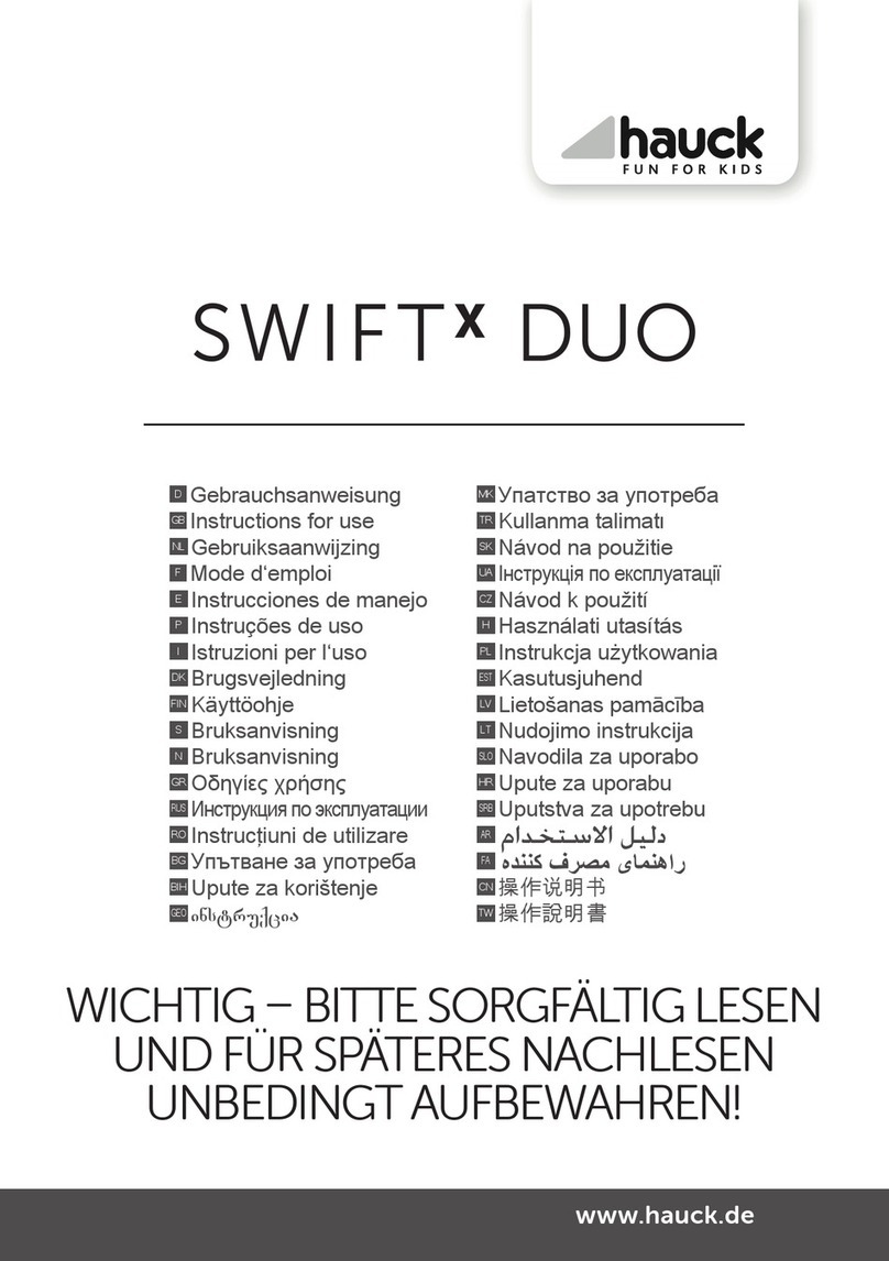Hauck SWIFT X DUO Instructions for use