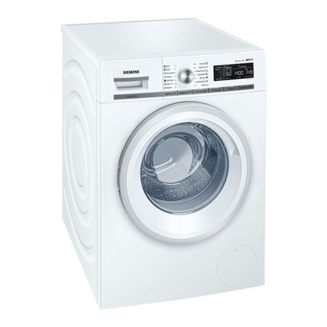 Siemens WM14W520IL Specification sheet