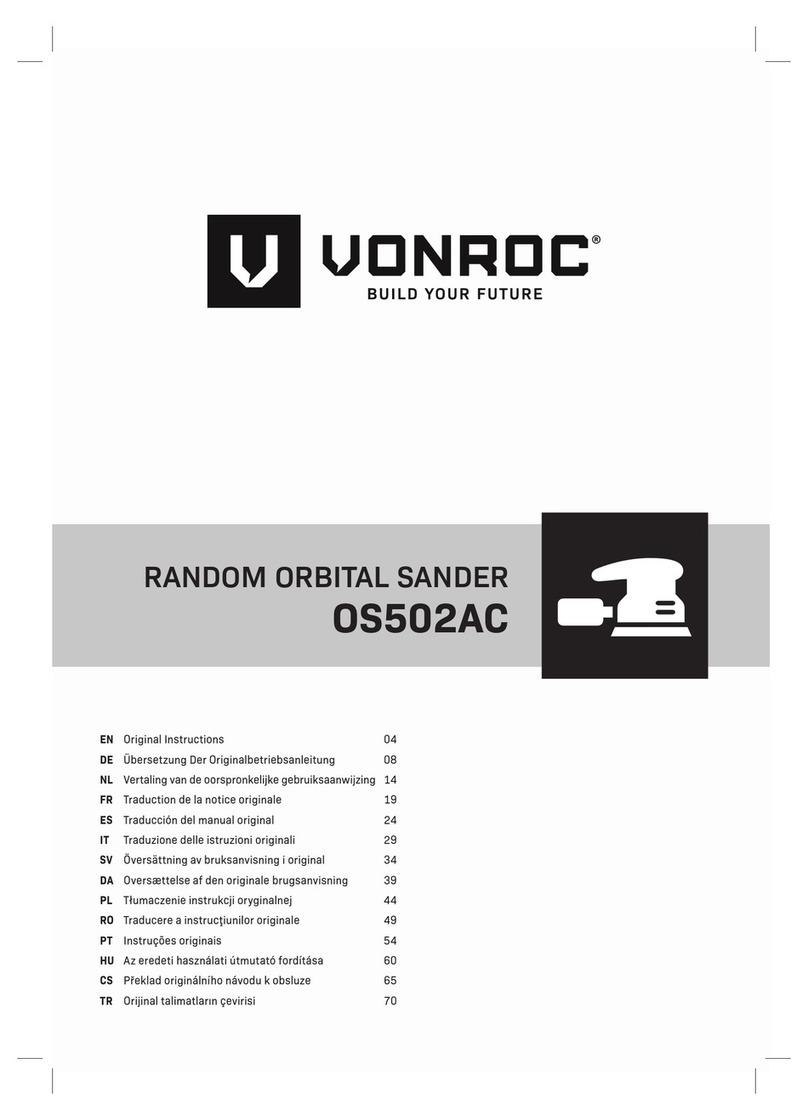 VONROC OS502AC Original instructions