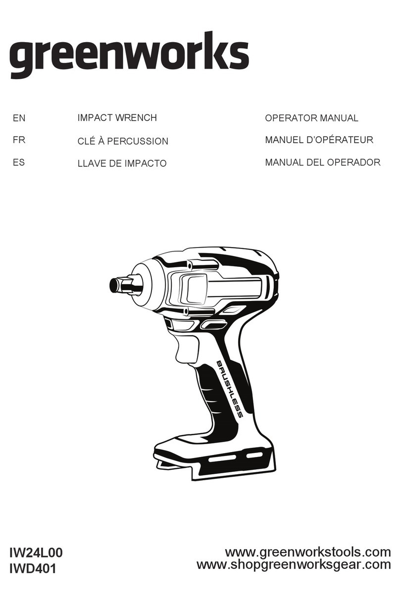 GreenWorks IW24L00 Operator's manual