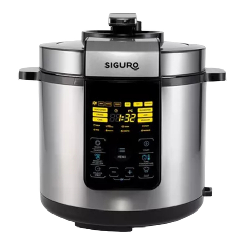 SIGURO SGR-MP-X600S operating instructions