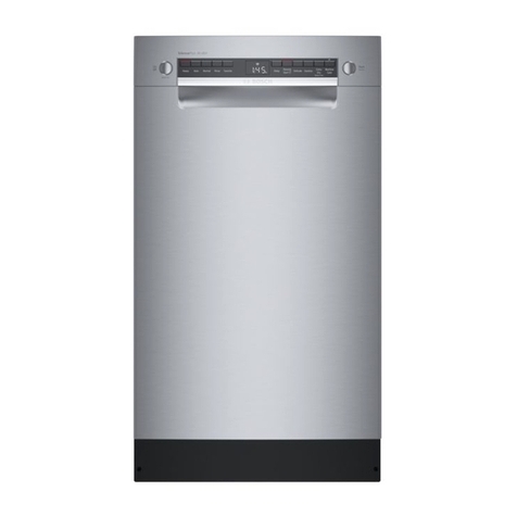 Bosch 300 Series use and care manual