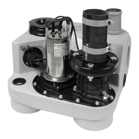 Pentair Jung Pumpen DRENA-LINE Compli 310 E instruction manual