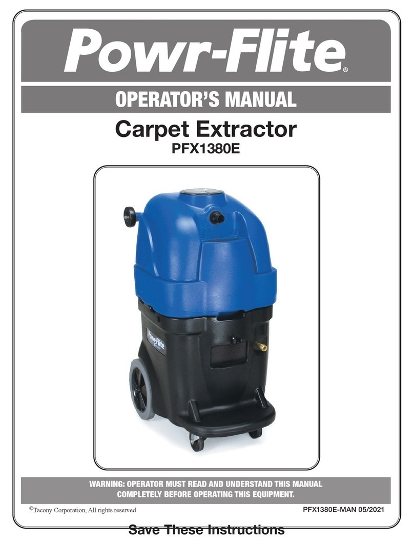 Powr-Flite PFX1380E User manual