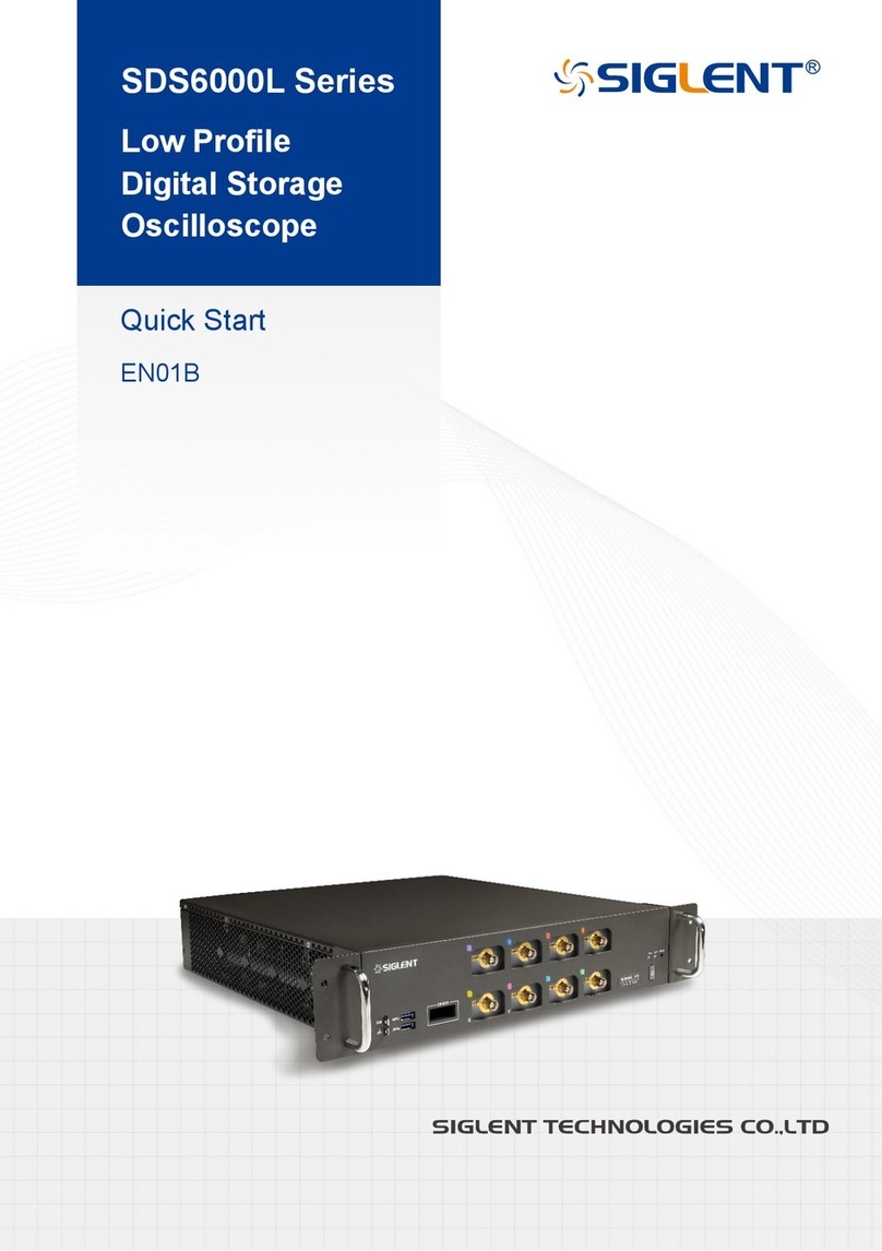 SIGLENT SDS6000L Series quick start