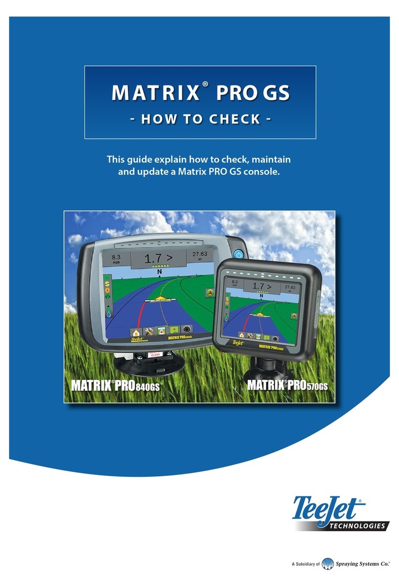 Spraying Systems TeeJet MATRIX PRO 840 GS How to Check