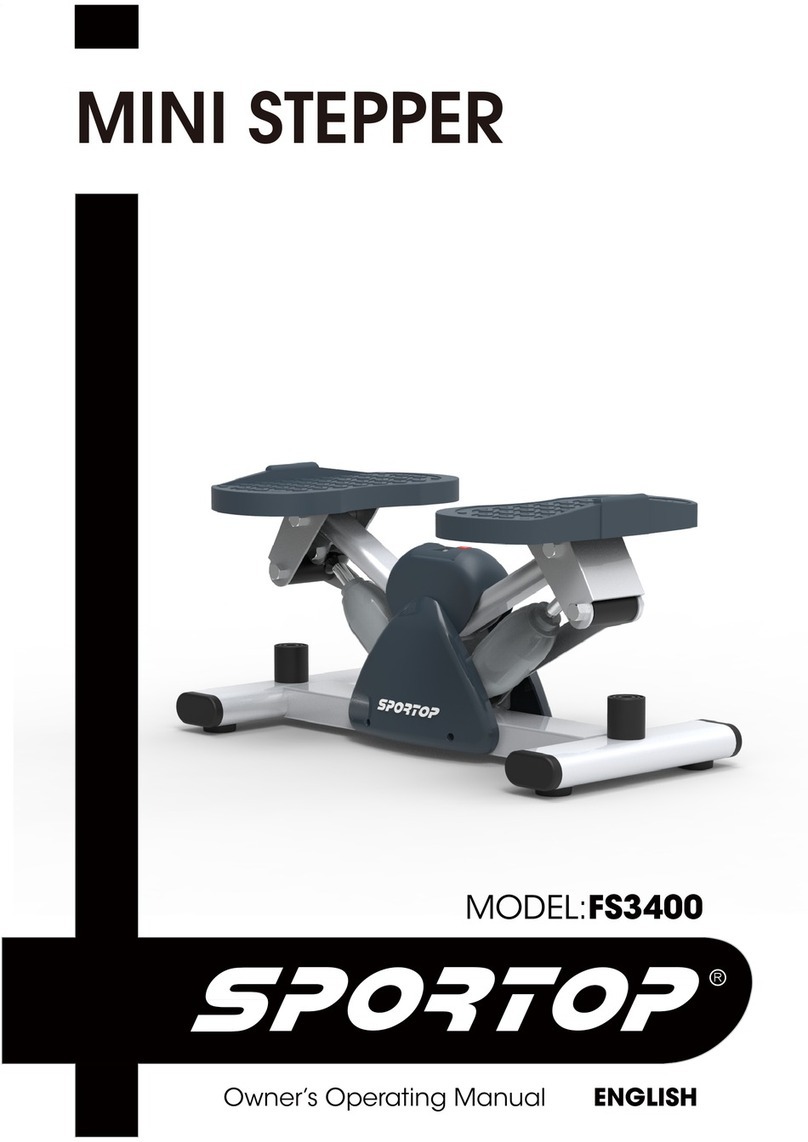 Sportop FS3400 Owner's operating manual