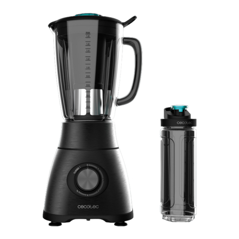 cecotec Power Black Titanium 1800 Go User manual cecotec Power Black Titanium 1800 Go User manual