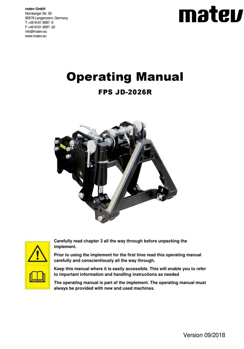 matev FPS JD-2026R operating manual