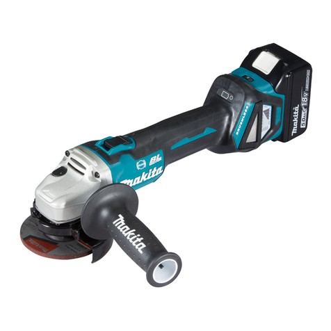 Makita DGA411 instruction manual
