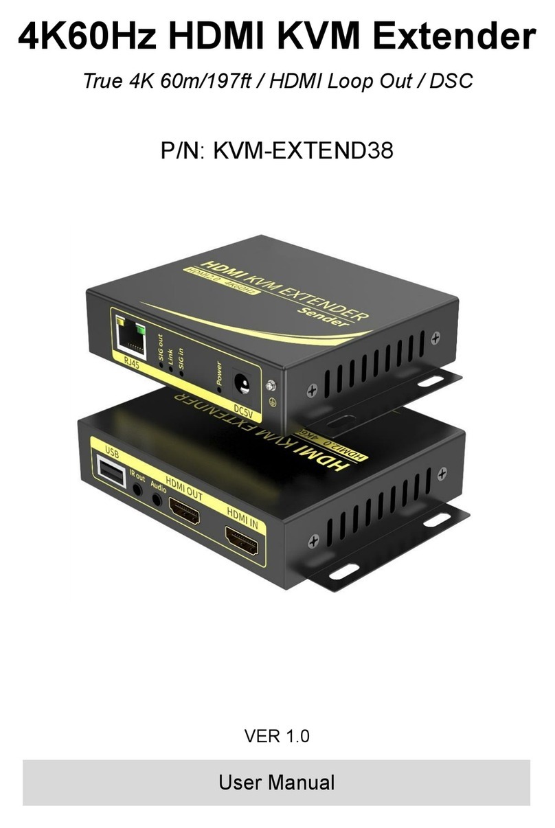 Dagan KVM-EXTEND38 user manual
