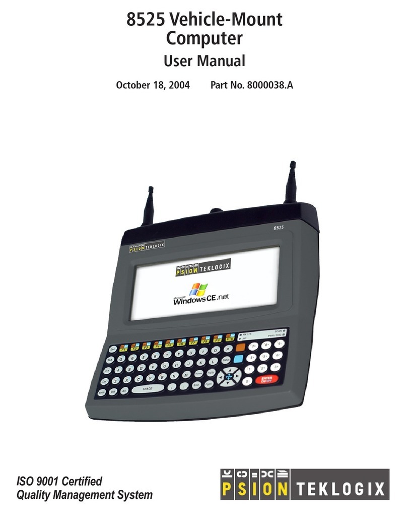 Psion Teklogix 8525 User manual