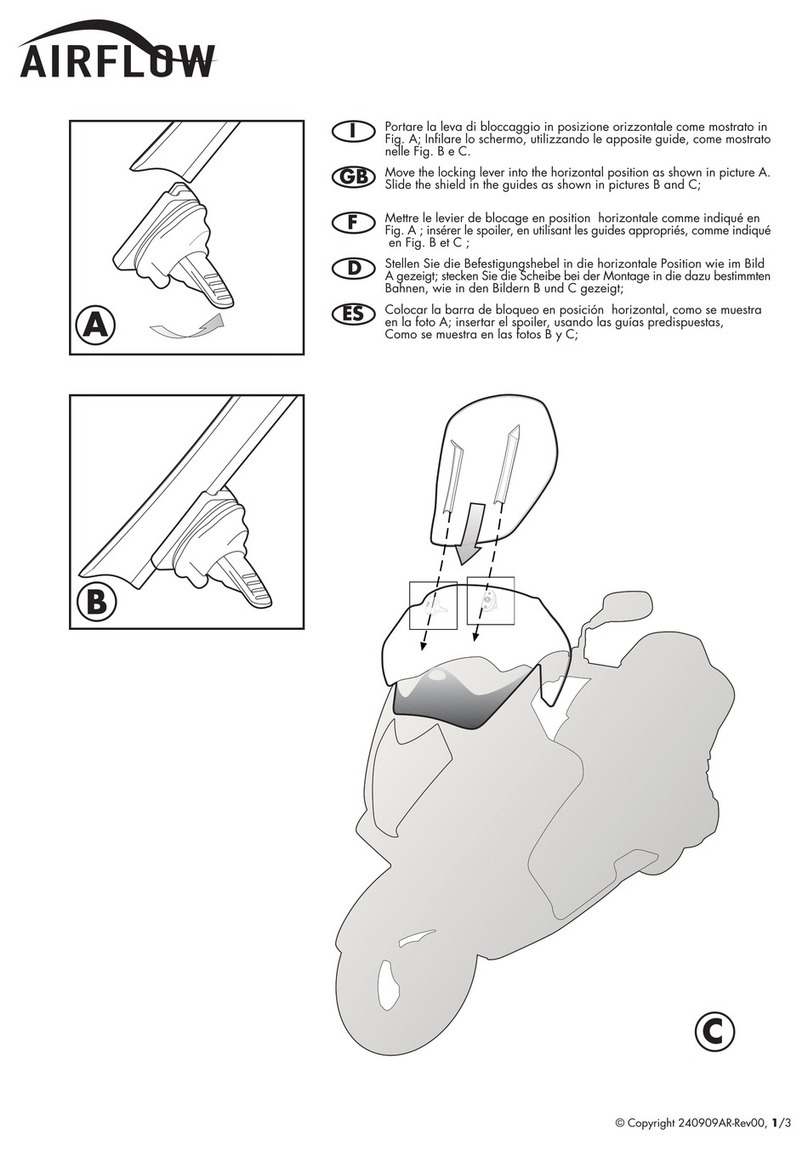 GIVI Airflow AF1110 manual