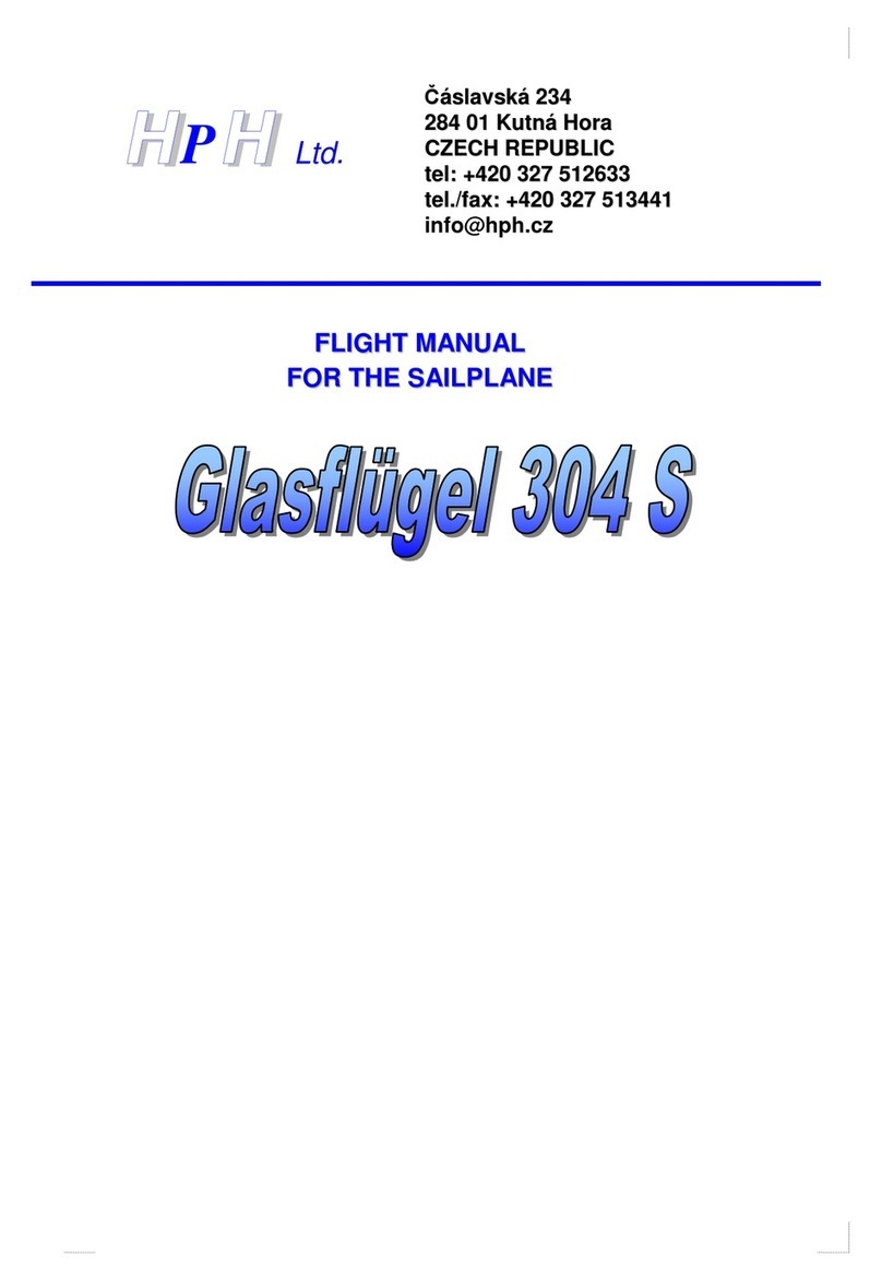 HPH Glasflugel 304S Flight manual