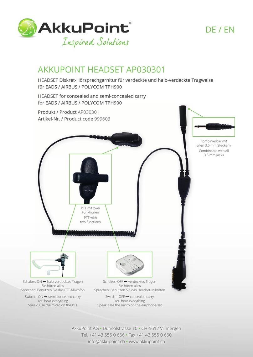 AkkuPoint AP030301 quick start guide
