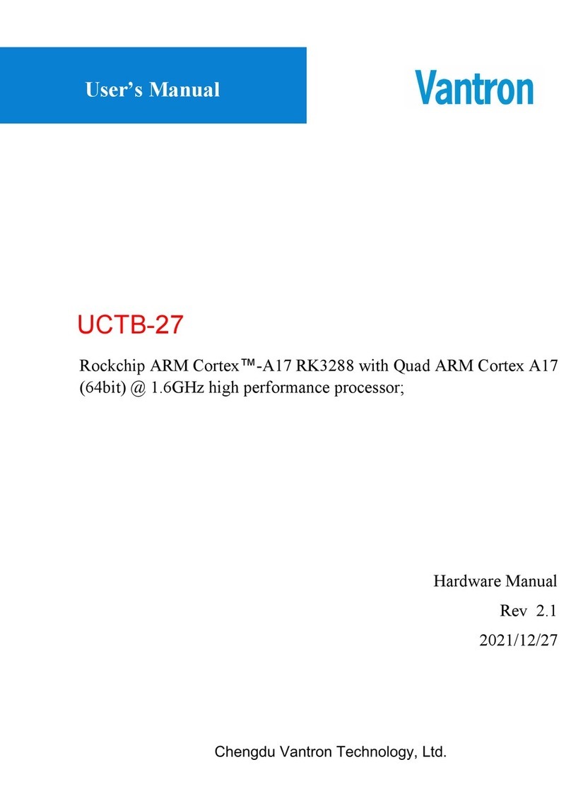 Vantron UCTB-27 user manual