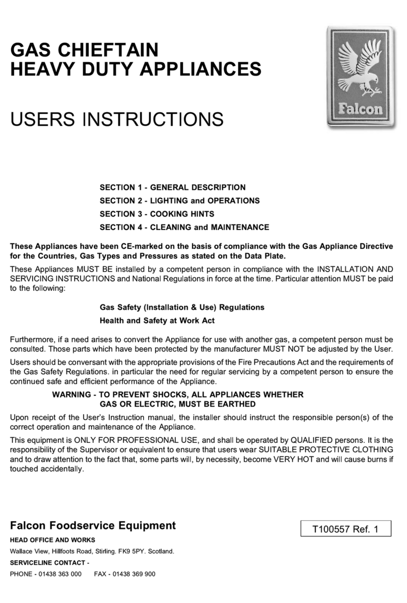 Falcon G1006X User manual
