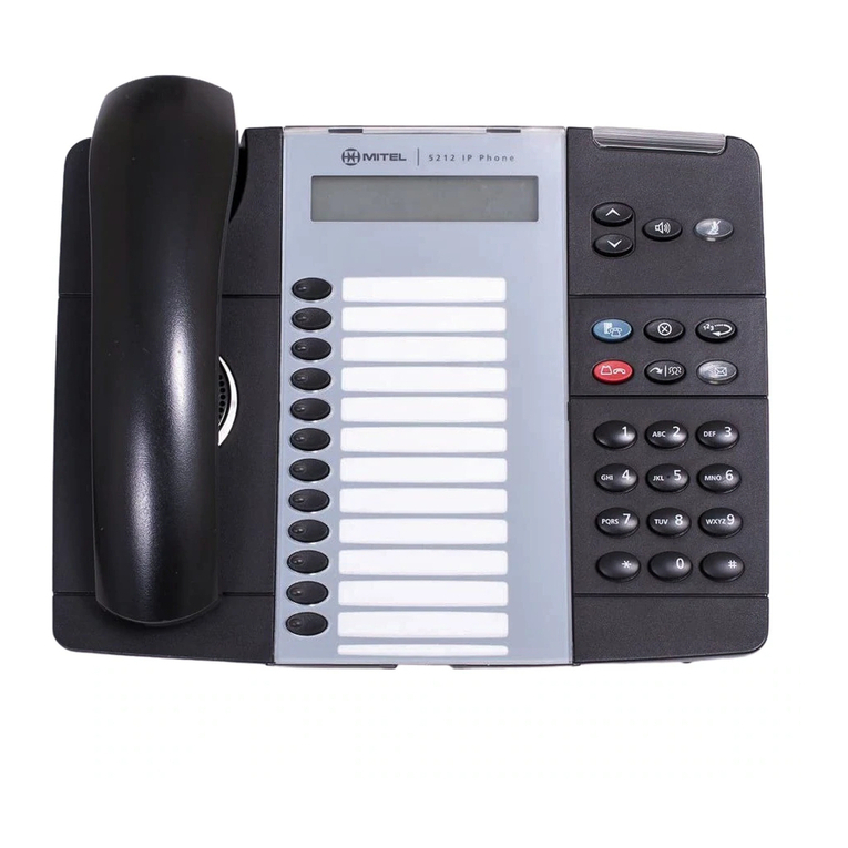 Mitel OfficeConnect 5212 User manual