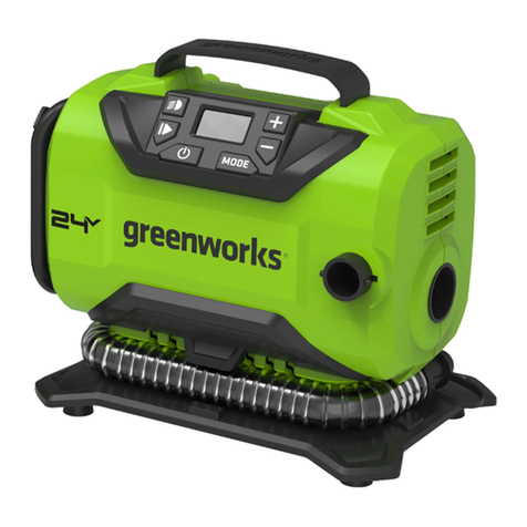 GreenWorks ING401 User manual