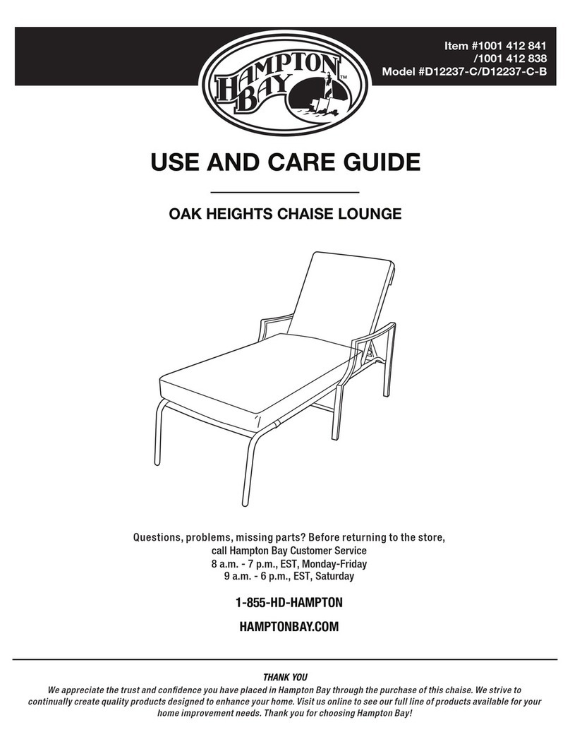 HAMPTON BAY D12237-C Use and care guide HAMPTON BAY D12237-C Use and care guide