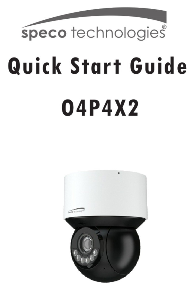 Speco O4P4X2 quick start guide