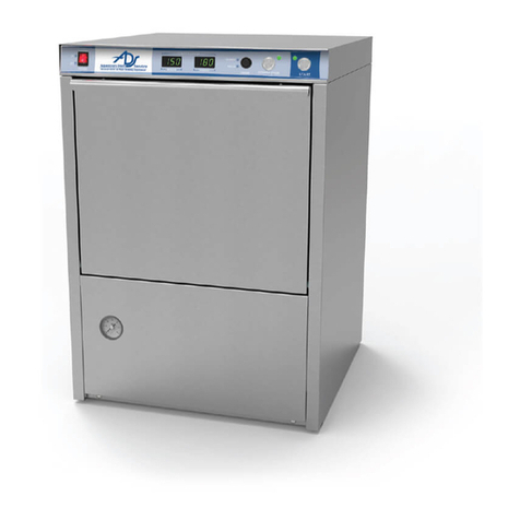 American Dish Service ADS HUB-40-HIGH TEMP manual