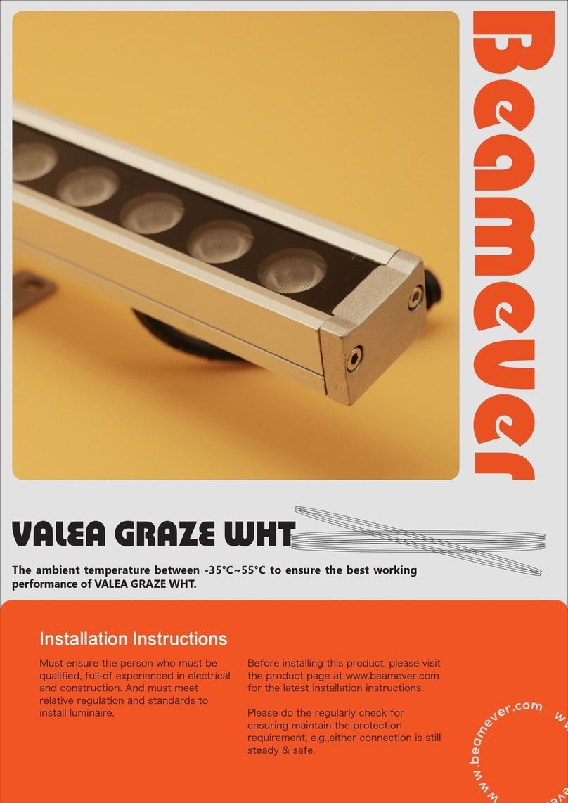 Beamever VALEA GRAZE WHT User manual Beamever VALEA GRAZE WHT User manual