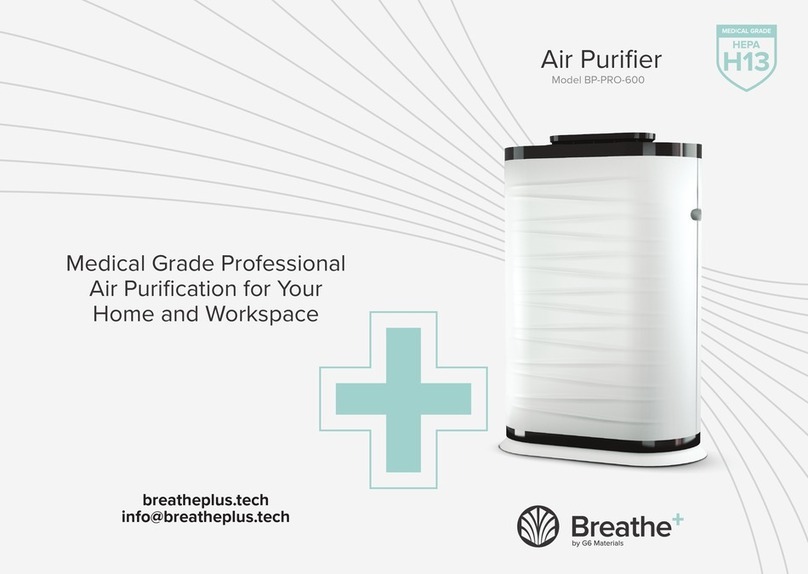 G6 Breathe BP-PRO-600 quick start guide