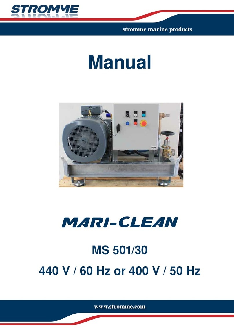 Stromme MARI-CLEAN MS 501/30 manual