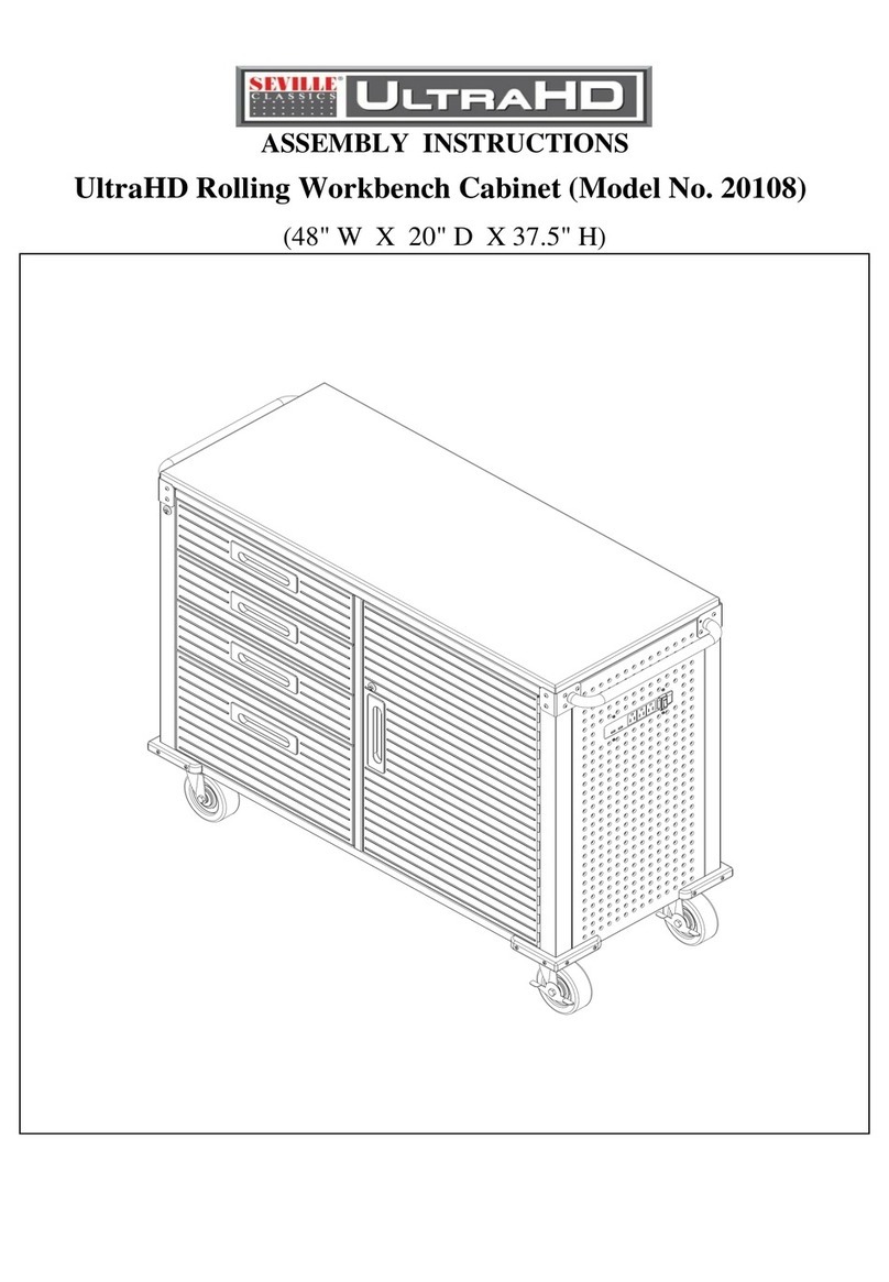 Seville Classics UltraHD 20108 User manual