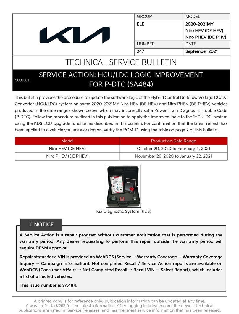 Kia KDS Reference manual