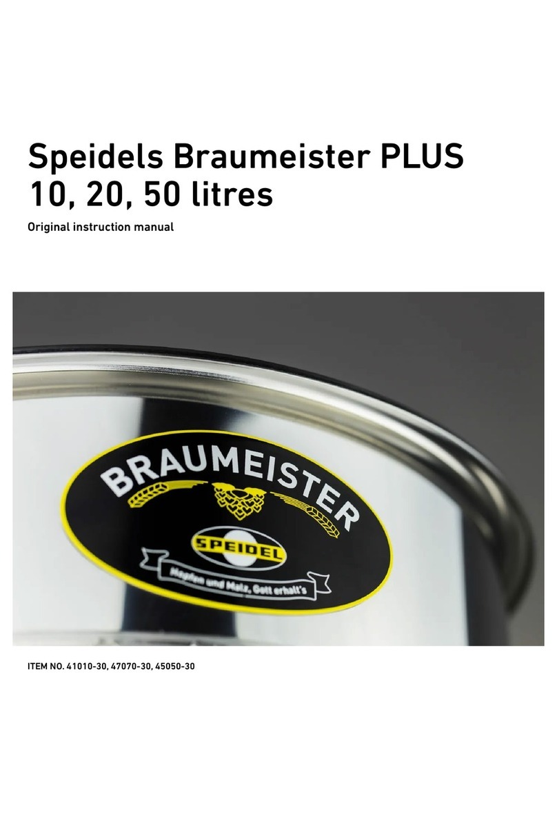 Speidel Braumeister PLUS Original instruction manual