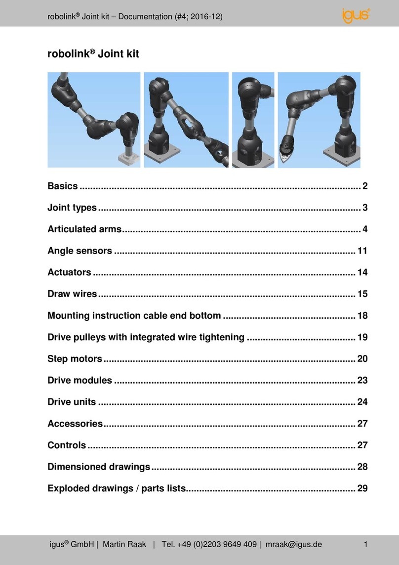 igus robolink User manual