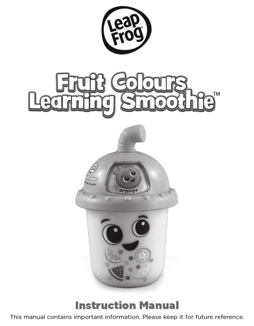LeapFrog Fruit Colours Learning Smoothie User manual LeapFrog Fruit Colours Learning Smoothie User manual