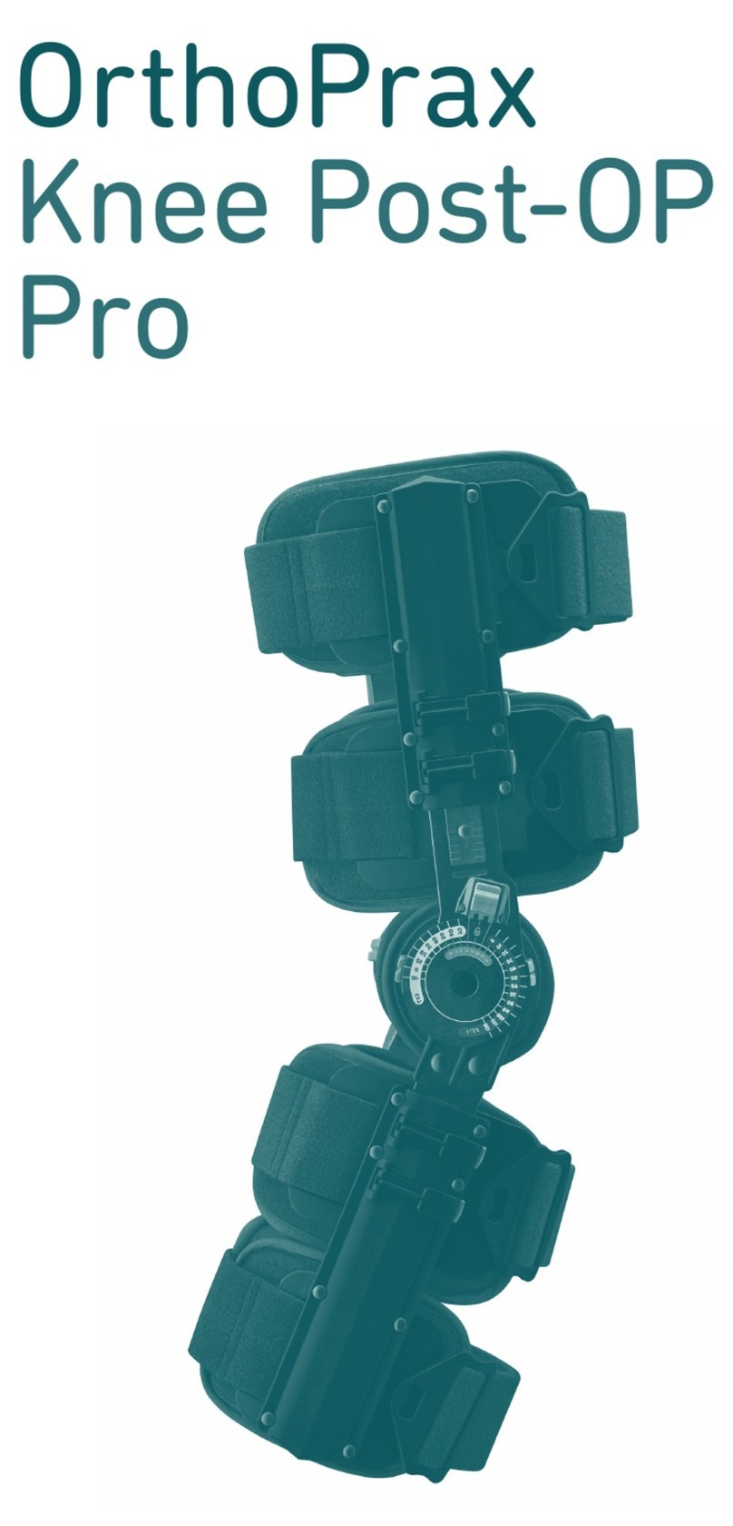 OrthoPrax Knee Post-OP Pro manual