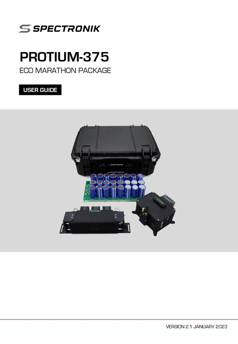 Spectronik PROTIUM-375 user guide