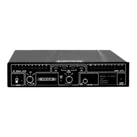 Vega R-662A PRO PLUS User manual