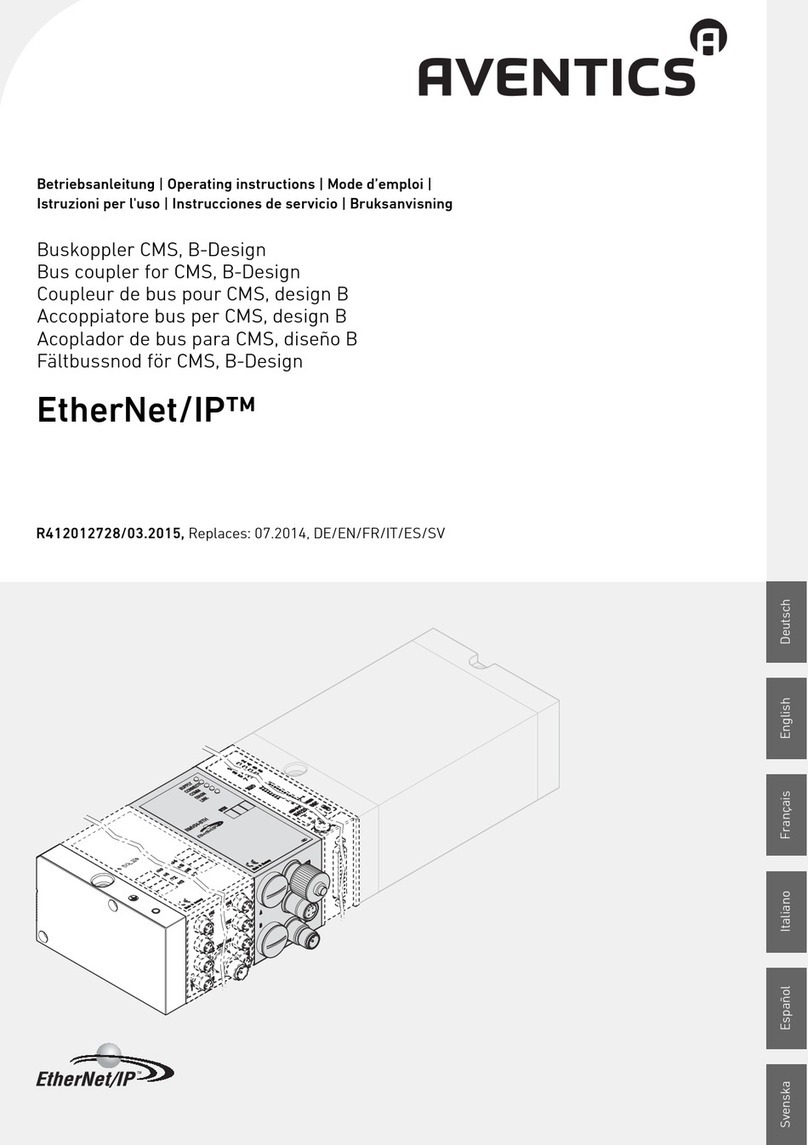 Aventics R412012728-BDL-001-AC operating instructions