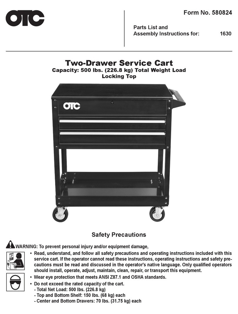 OTC 1630 Assembly instructions