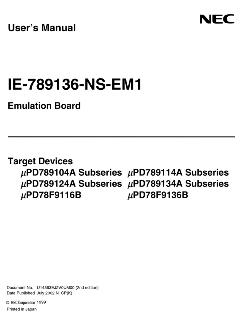 NEC IE-789136-NS-EM1 User manual