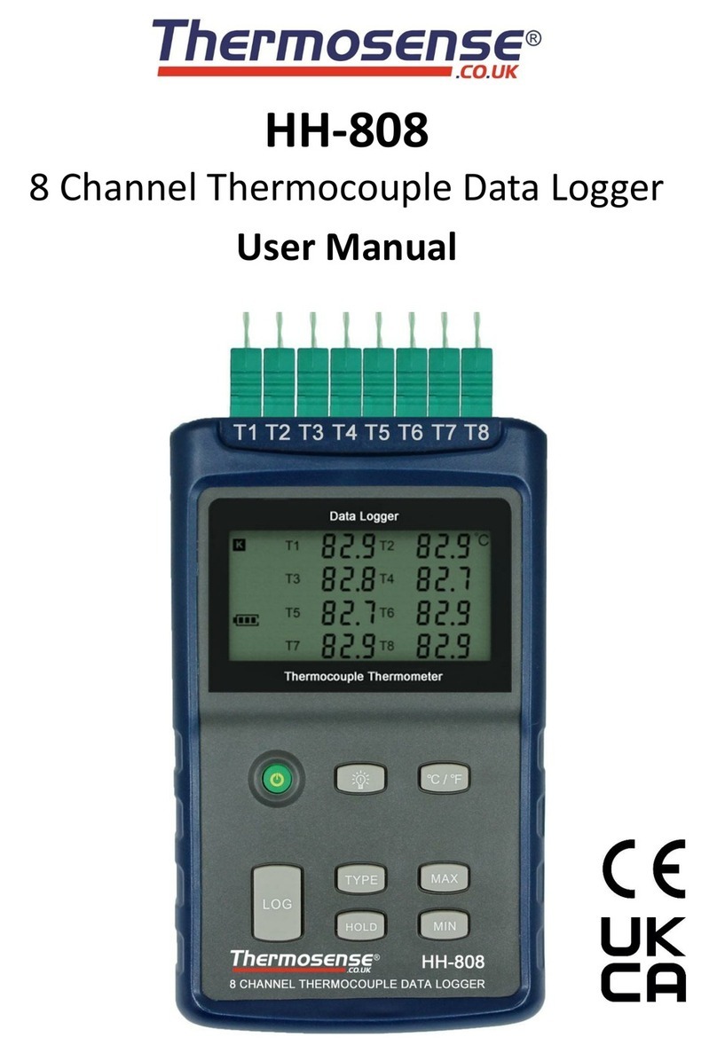 Thermosense HH-808 user manual