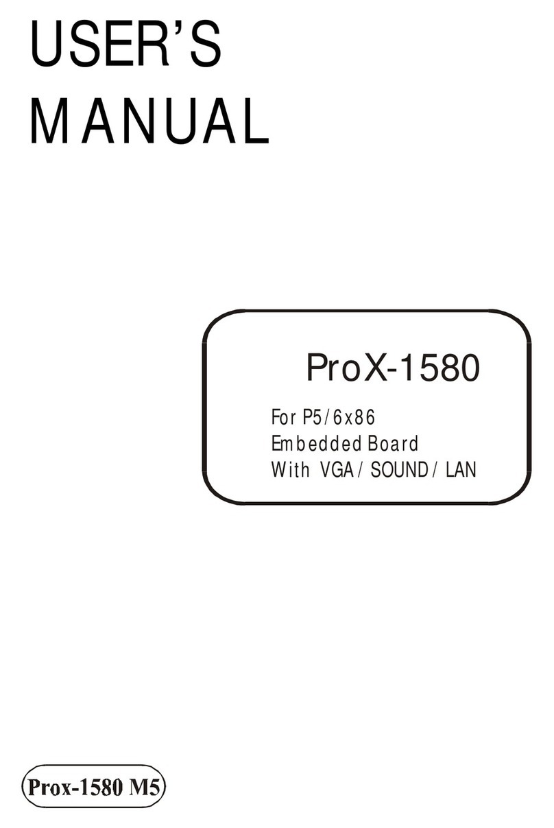 protech ProX-1580 User manual