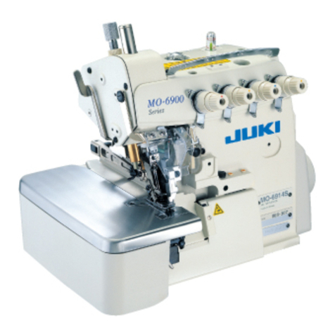 JUKI MO-6900 Series quick start guide