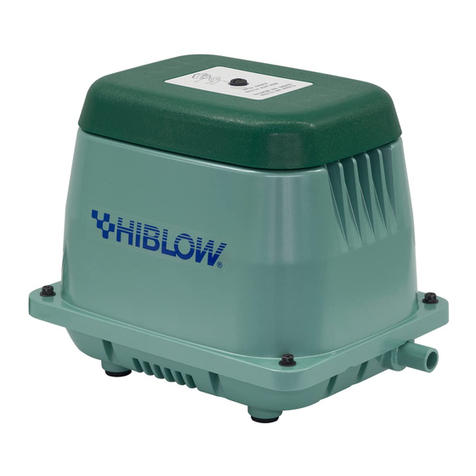 HIBLOW hp-150 instruction manual