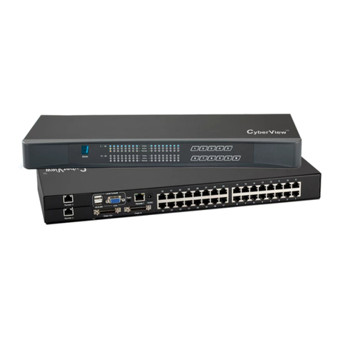 CyberView Cat5-IP08 User manual