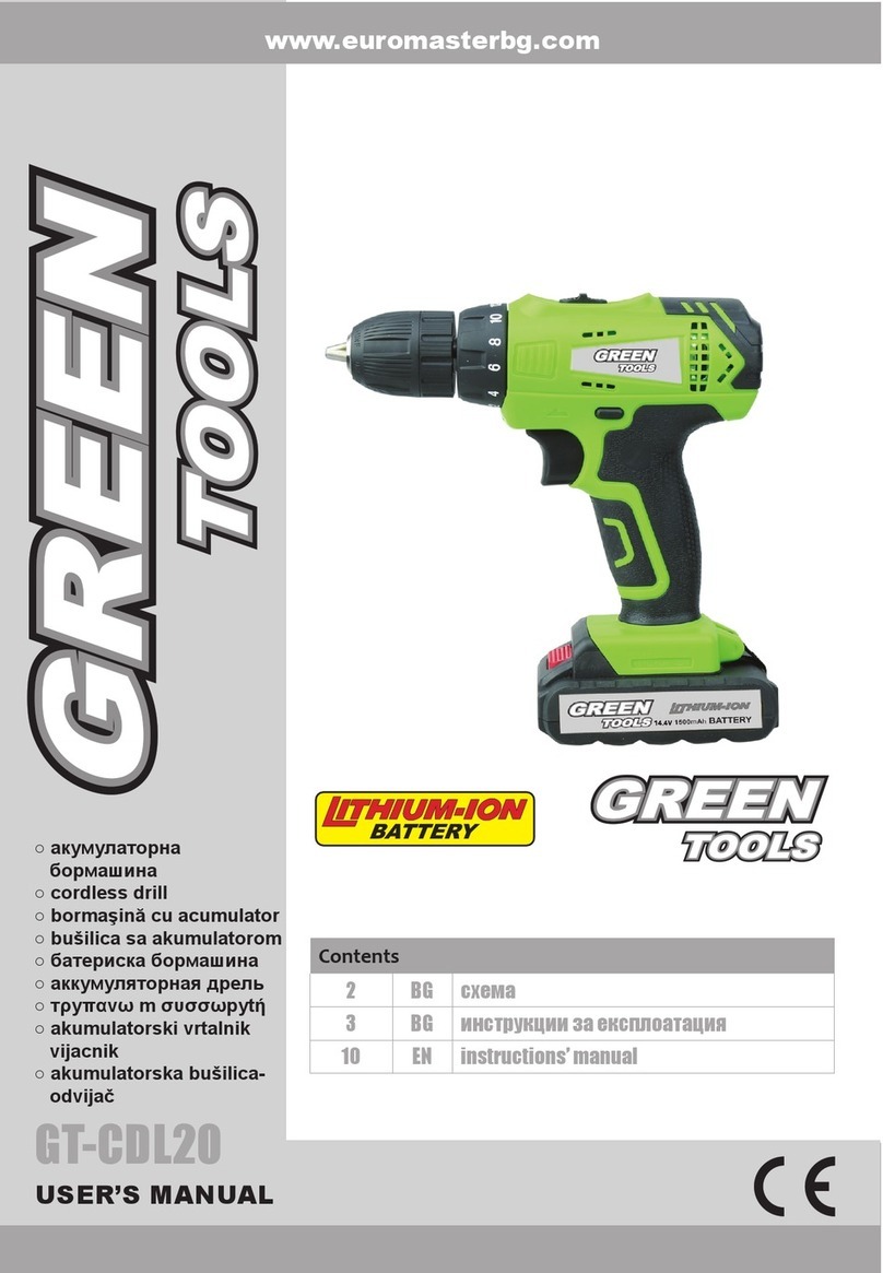 Green Tools GT-CDL20 user manual