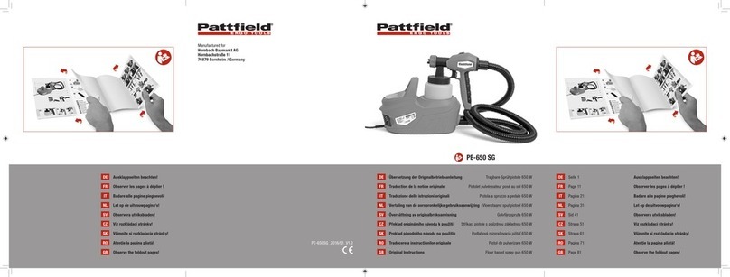 Pattfield Ergo Tools PE-650 SG instructions